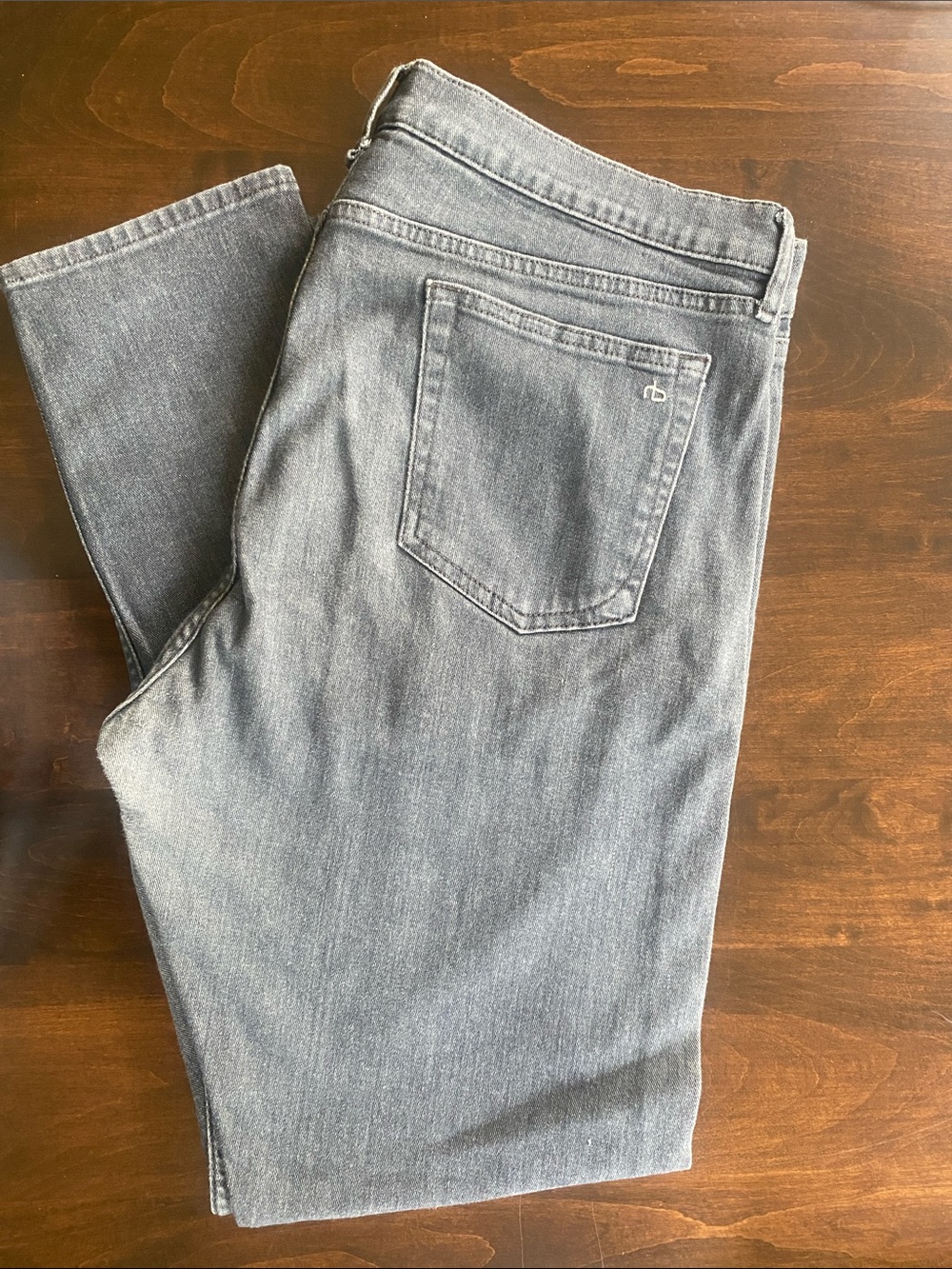 rag & bone men’s Gray Skinny Leg Jeans